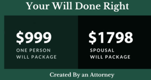 Texas wills package